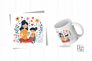 Mother’s Day Clipart Kids & Crafts, an Illustration by ikarifq shop (Thumbnail 2 of 4)
