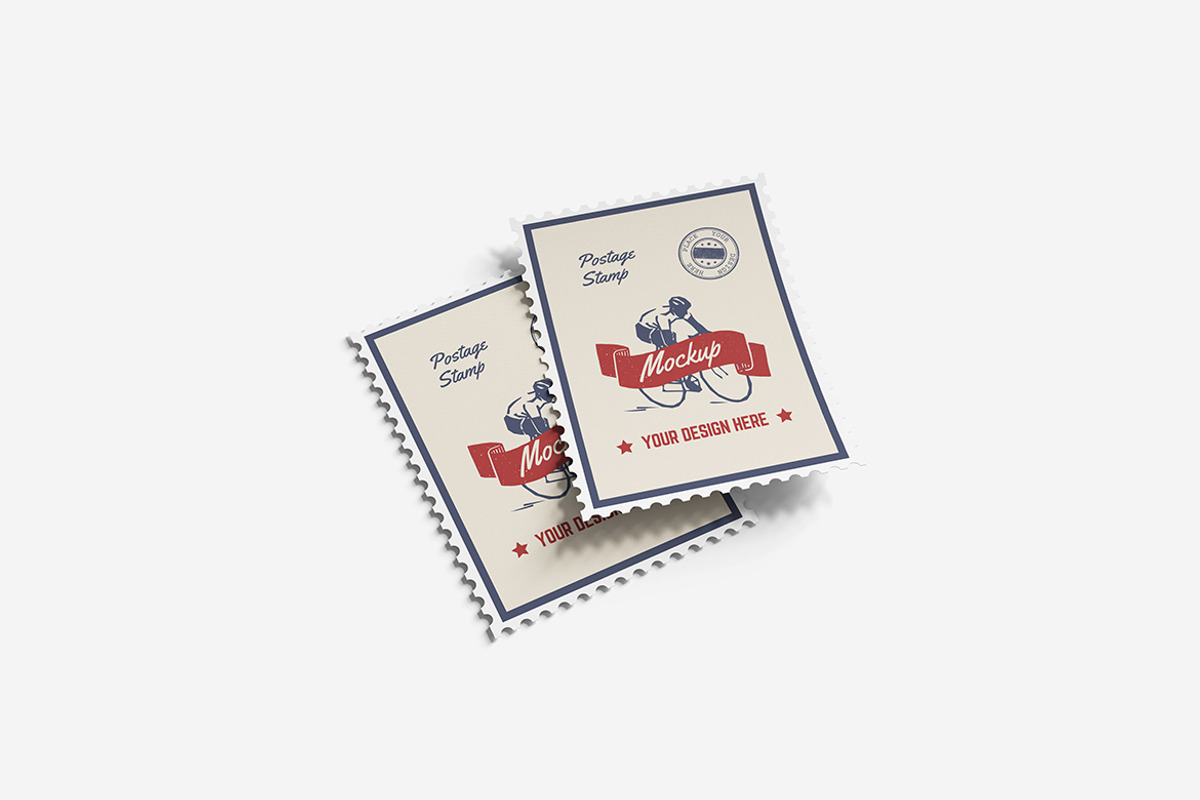 Postage Stamp Mockup, a Product Mockup by Indah (Photo 2 of 6)