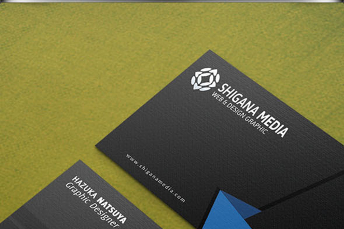 Creative Corporate Business Card 2, a Business Card Template by Canallus