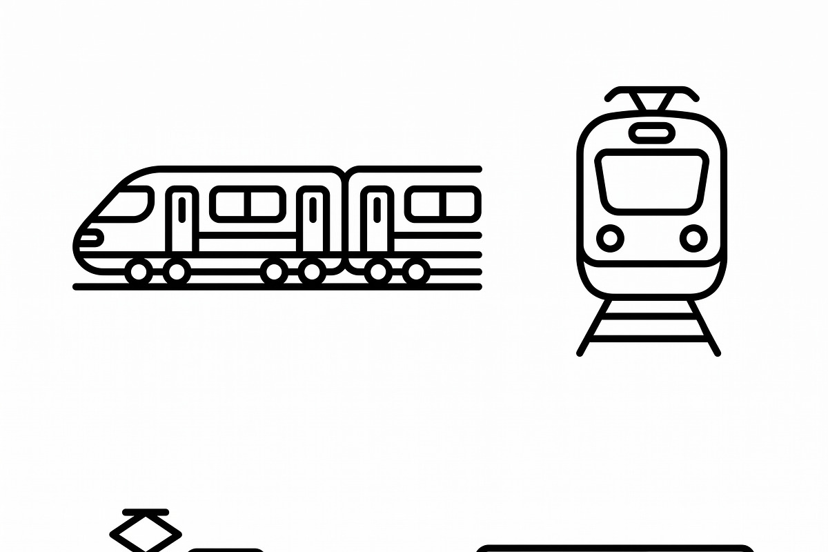 Bundles Travel Navigation Icon, an Outline Icon by adenpinkstore (Photo 17 of 18)
