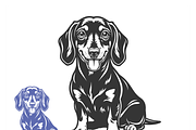Adorable Dog Illustration, an Empty State Illustration by CarWrap design (Thumbnail 1 of 3)