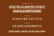Maderon Bold Condensed Font, a Sans Serif Font by RantautypeStudio (Thumbnail 14 of 15)