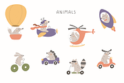 Let's go!, an Animal Illustration by cutelevindesign (Thumbnail 2 of 9)