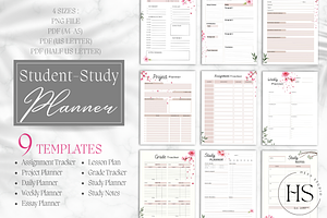 Student Planner Template PDF