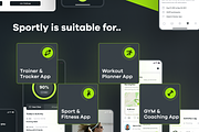 Sportly Fittech Web & Mobile UI Kit, an UI Kit Template by dhuhacreative (Thumbnail 4 of 8)