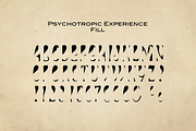 Psychotropic Experience Font Family, a Font by Mysterylab Designs (Thumbnail 7 of 8)