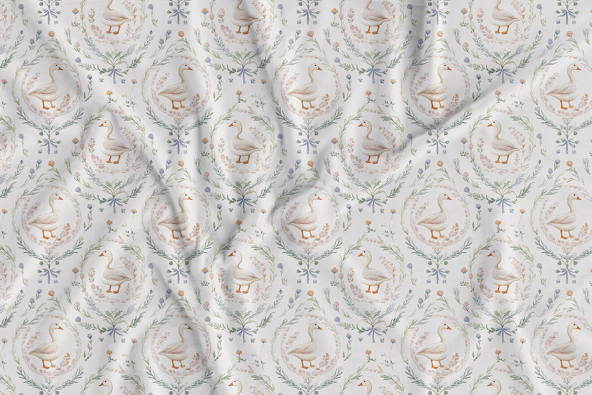 Whimsical Charm Vintage Patterns, a Pattern Graphic by Olya Creative (Photo 13 of 13)