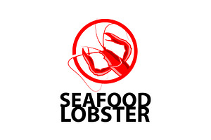 Sea animal lobster logo design, a Branding & Logo Template by Maylianaw28