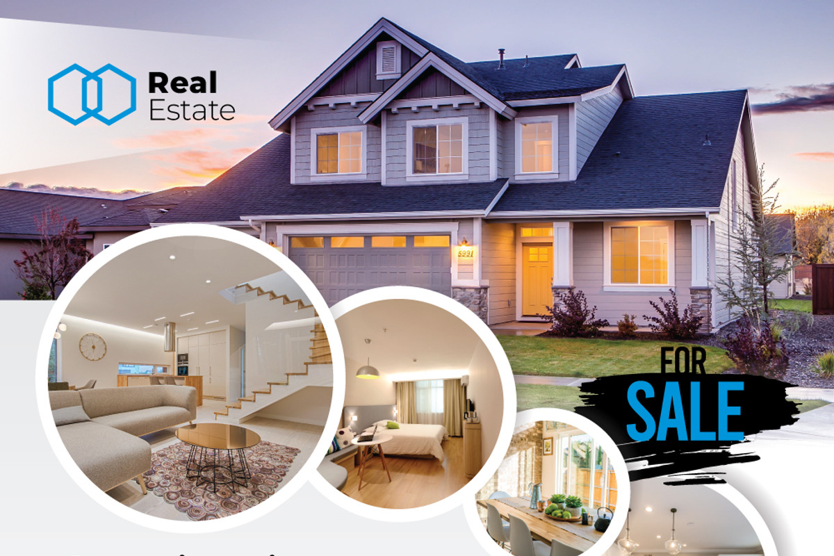 Real Estate House for Sale Flyer, a Flyer Template by Design'sTRIBE (Photo 8 of 8)