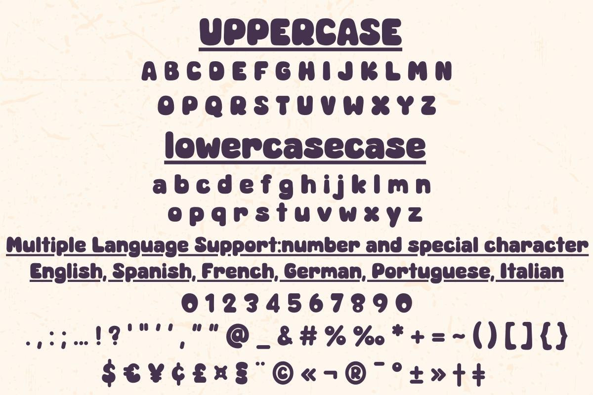 Retro Era - Handwritten, a Handwritten Font by Charmingbear59.design (Photo 5 of 5)