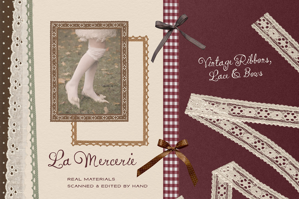 Vintage Ribbons, Frames & Bows, an Object Graphic by alonahaidash (Photo 1 of 13)