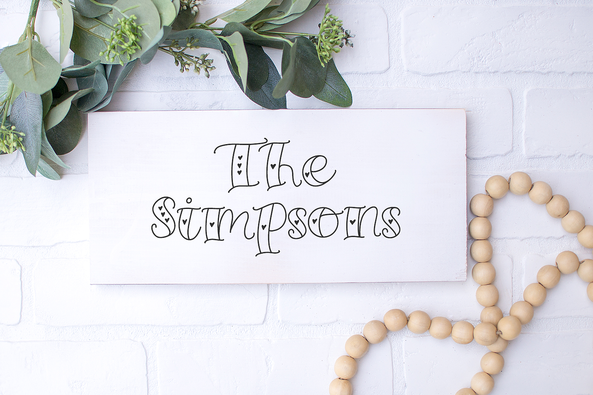 Heartstrings Font Trio, a Handwritten Font by Beck McCormick (Photo 5 of 10)