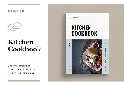 Cookbook / Recipe Book, a Brochure Template by Occy Design