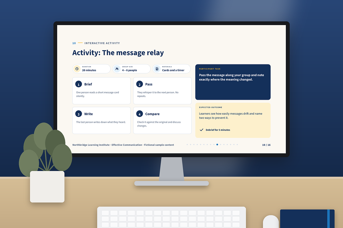 Education Presentation Template, a Presentation Template by novexora (Photo 3 of 4)