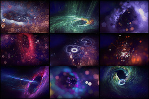 35 Futuristic Impressionist Space 2