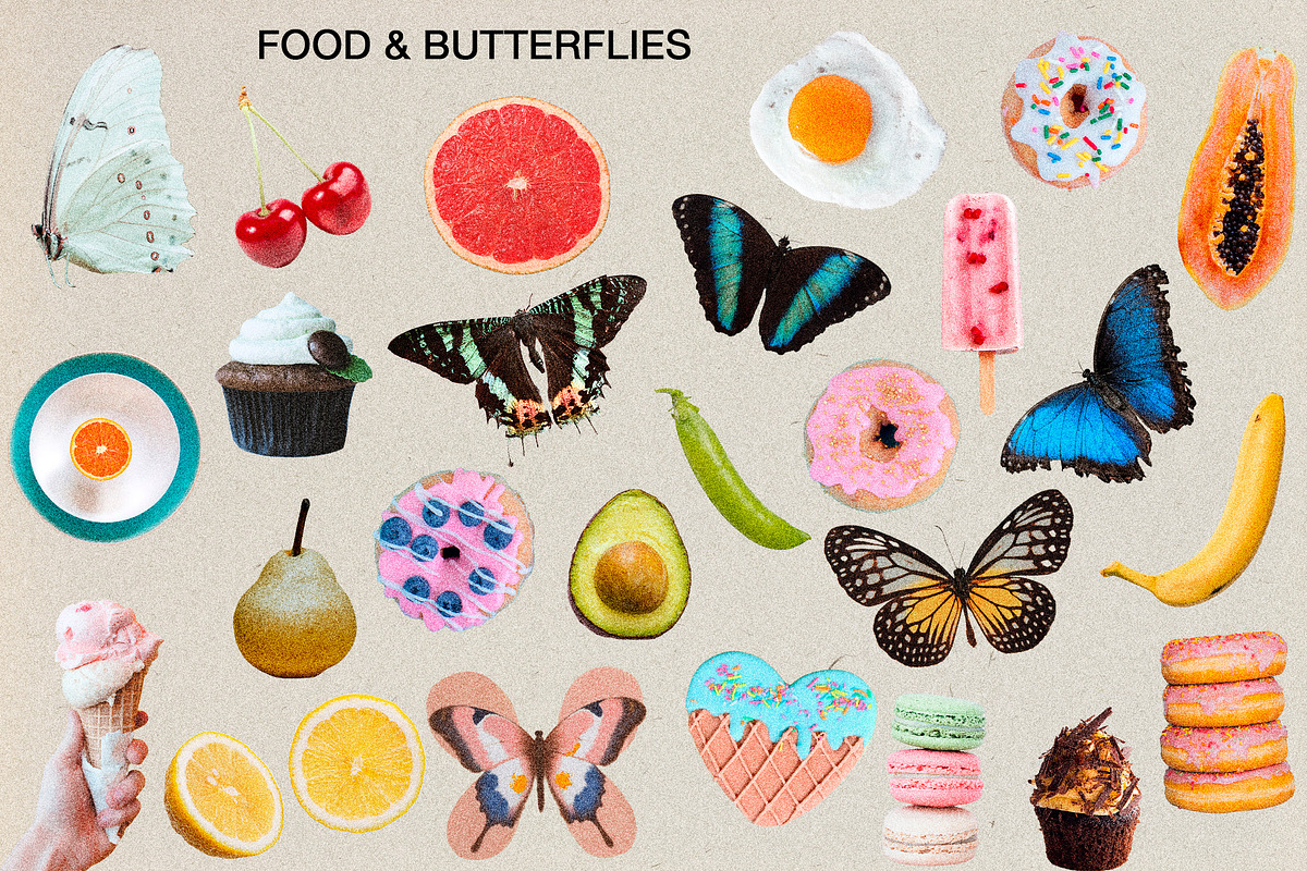 Сreative retro collages, an Object Graphic by Aleks.Flaks (Photo 17 of 18)