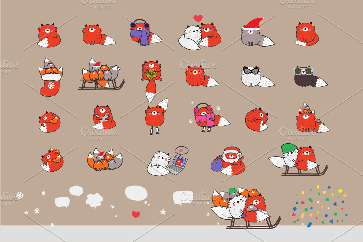 Fox illustrations, an Animal Illustration by Alena (Photo 2 of 3)