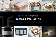 Seafood Packaging AI Prompt, a Food & Drink Photo by cidcud_graphic (Thumbnail 1 of 2)