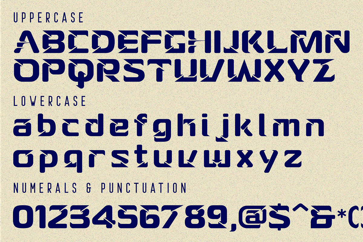 Scientific Theories - Cyber Font, a Sans Serif Font by 177Studio (Photo 7 of 8)