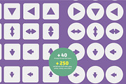 TRIANGLE ARROW UI FLAT ICONS, an Icon by SUBCUTANEO STORE (Thumbnail 2 of 4)