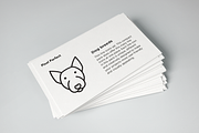 Dog Breeds 20 Thin Line Icons Set, an Outline Icon by Alex Blogoodf (Thumbnail 9 of 11)