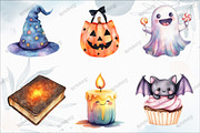 Twinkle Kawaii Halloween Clipart, an Illustration by designcity5 (Thumbnail 2 of 5)