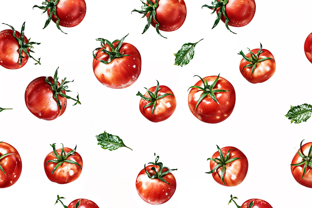 Set of 15 Seamless Vegetable Pattern, a Decorative Illustration by Miss Patterns (Photo 13 of 16)