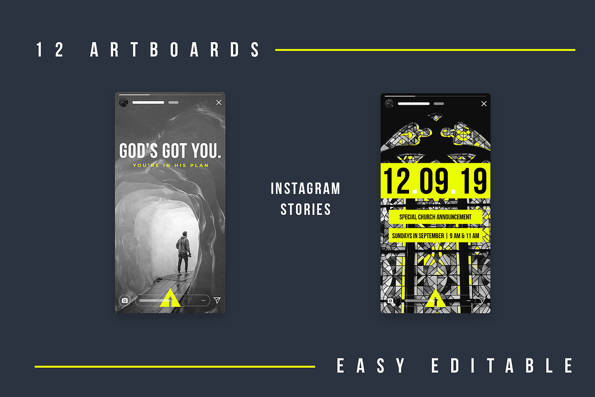 Upward | Social Media Pack, a Social Media Template by Rodney Truitt Jr (Photo 4 of 6)