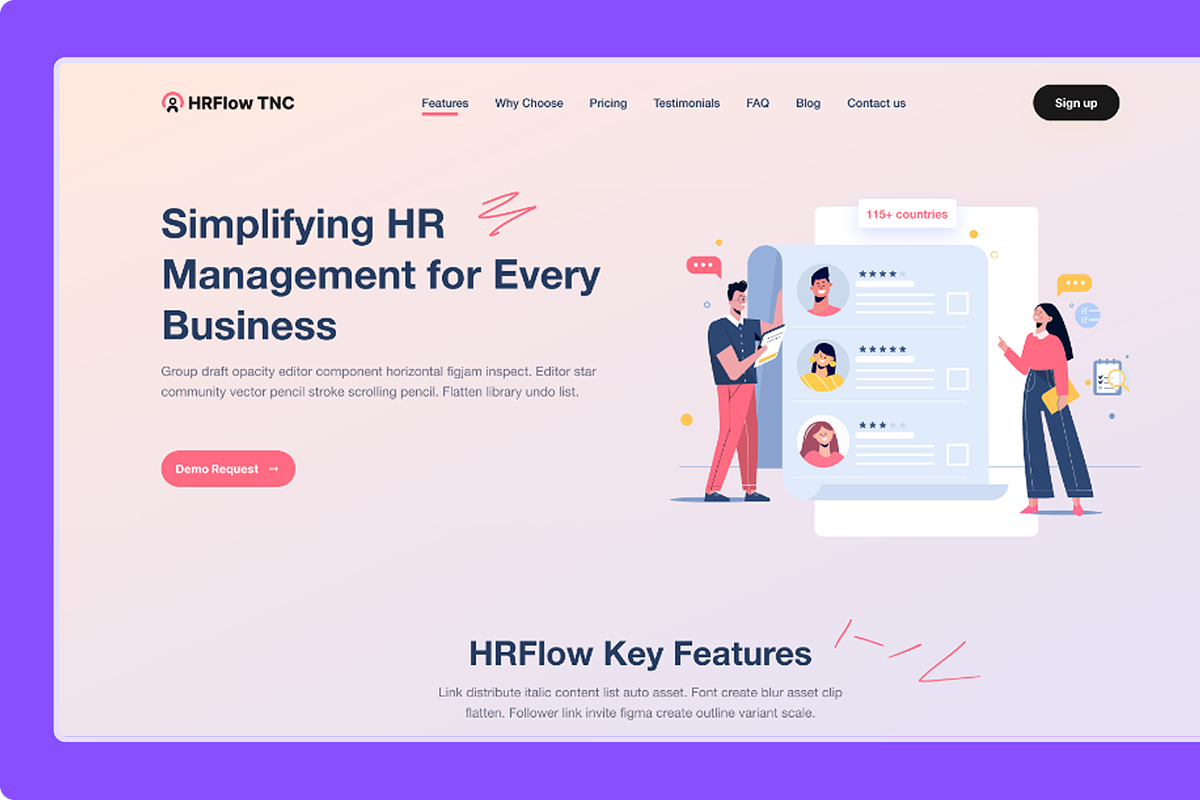 HRFlow TNC – HR SaaS Figma UI Kit, an UI Kit Template by TNCFlow (Photo 3 of 5)