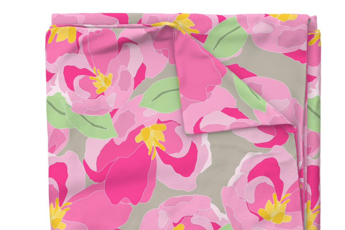 Pink peonies blooms bouquets spring, a Pattern Graphic by Nocito Design (Photo 3 of 5)