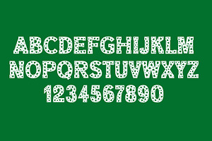 Clover Love St Patrick's Day Font