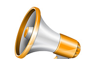 Megaphones, a Technology Illustration by TAlex (Thumbnail 6 of 6)