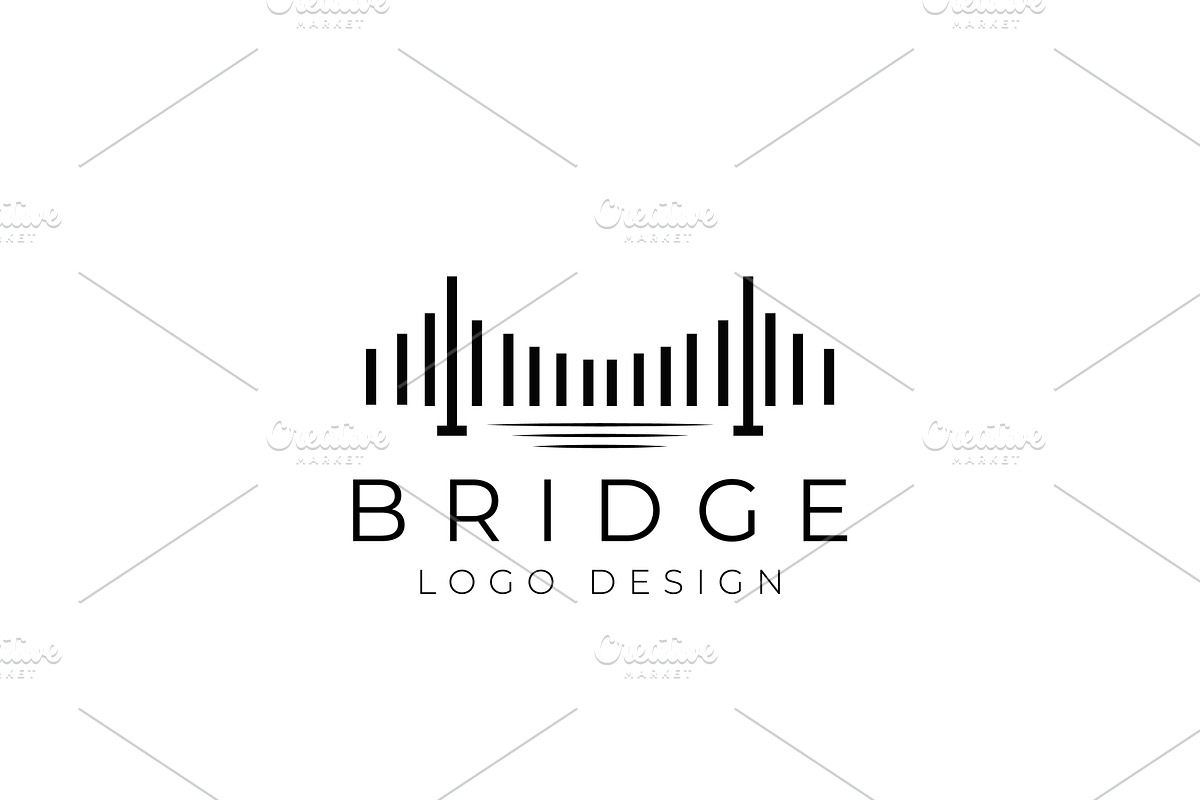 Simple Bridge Logo Design
