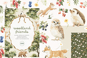 Woodland Friends, an Animal Illustration by PeDe Designs (Thumbnail 2 of 8)