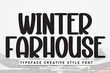 Winter Farmhouse | Script Font