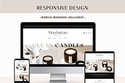 Minimal Candle Shopify Theme, a Shopify Template by Macarons and Mimosas (Thumbnail 6 of 11)