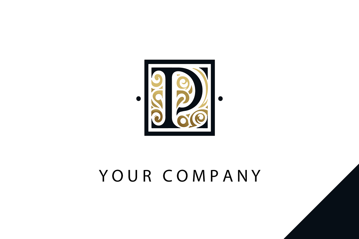 3 Classic Letter P Logos, a Branding & Logo Template by HE Studio (Photo 2 of 4)