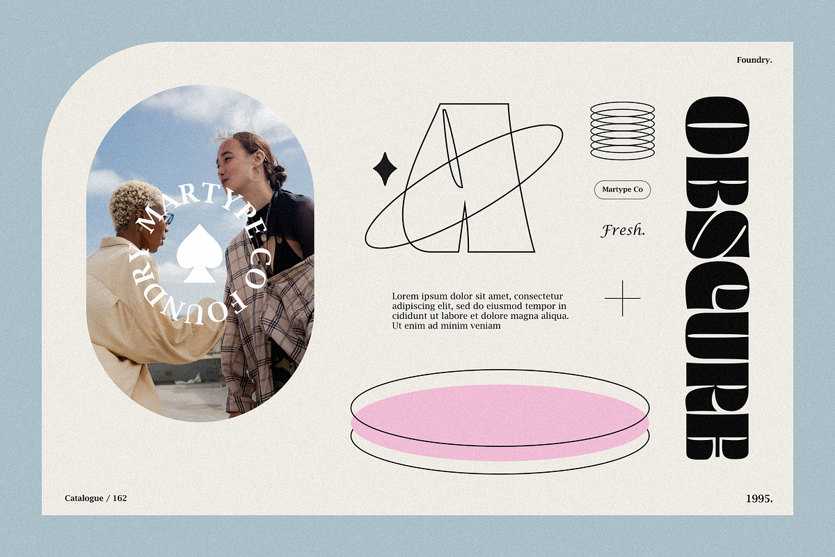 Thick Thinks - Display Font, a Font by Martype Co (Photo 3 of 11)
