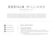Clean Modern Resume Template, a Resume Template by DemeDesign (Thumbnail 6 of 6)