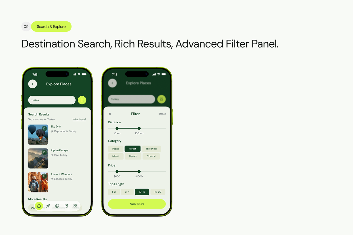 TRU - AI Powered Travel App UI Kit, an UI Kit Template by Brickclay (Photo 14 of 17)