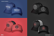 Trucker Hat Mockup, a Hat Mockup by PrePress Toolkit (Thumbnail 2 of 4)