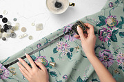 Midnight | Vector patterns set, a Pattern Graphic by Tanya Vollar (Thumbnail 6 of 10)