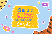 Queen Sipur The Princess, a Serif Font by Forberas Club (Thumbnail 4 of 7)