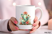 Whimsical Summer Cactus Clipart, an Illustration by Craft Nest (Thumbnail 8 of 11)
