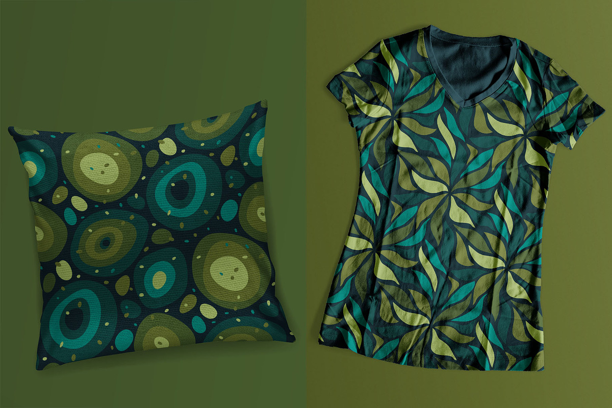 15 seamless patterns, a Pattern Graphic by pineart (Photo 4 of 5)