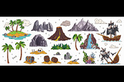 Pirate treasure island constructor, an Object Illustration by Buch&Bee (Thumbnail 2 of 3)