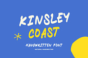 Kinsley Coast, a Handwritten Font by Xelo Graph (Thumbnail 1 of 6)