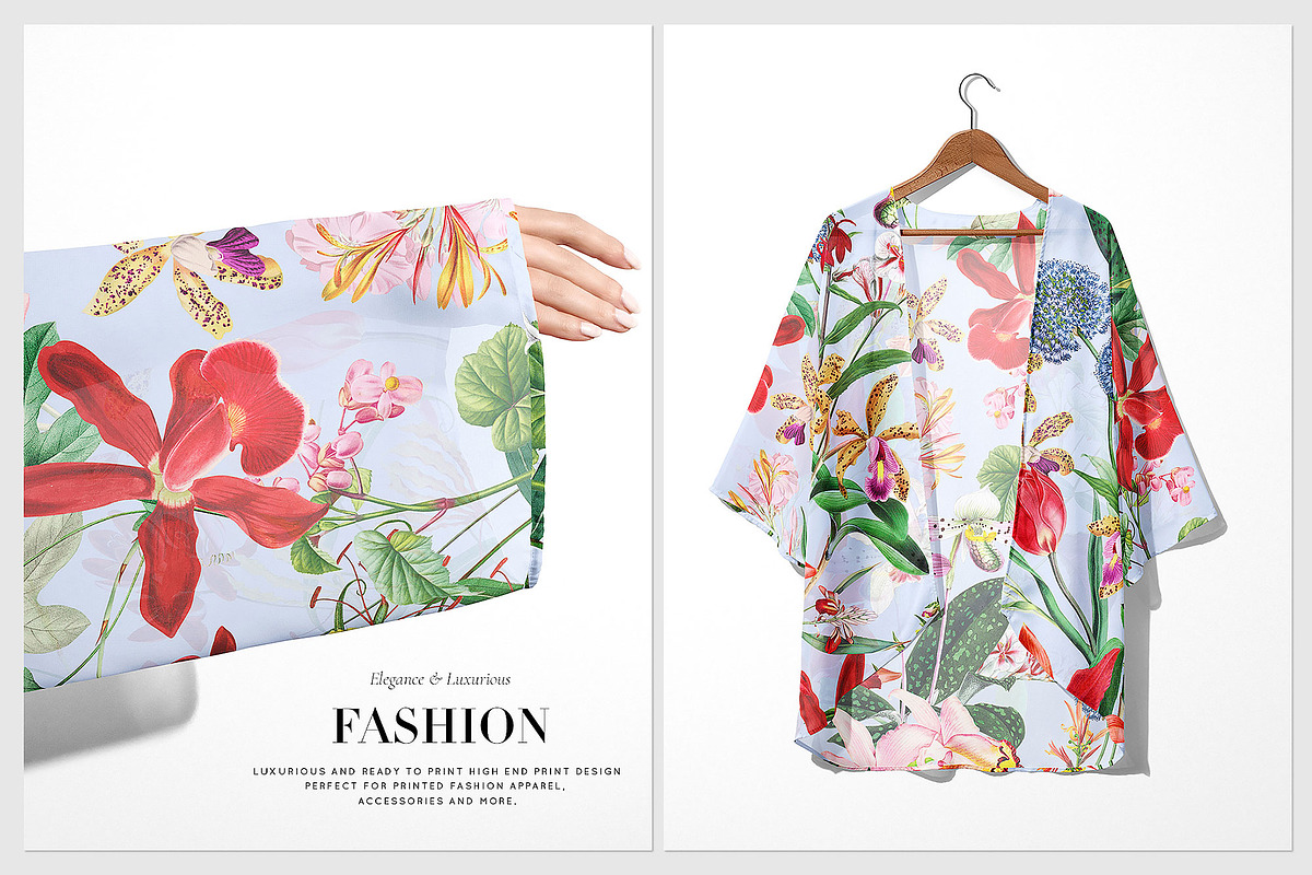 Exotic Orchids, Prints & Motif!, a Pattern Graphic by TSTUDIO (Photo 9 of 10)