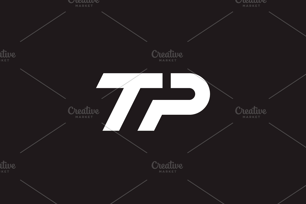 Letter T P Monogram Logo, a Branding & Logo Template by kurostd