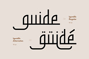 Igundils - Modern Arabic Font, a Font by Runsell Studio (Thumbnail 3 of 6)